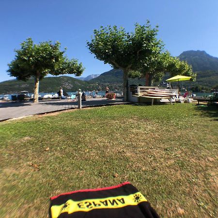 Panoramique Lac d'Annecy: Atypique Résidence avec Plage Privée Duingt Exterior photo