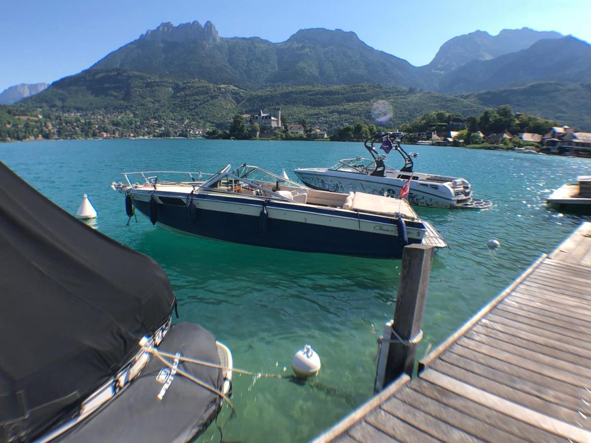 Panoramique Lac d'Annecy: Atypique Résidence avec Plage Privée Duingt Exterior photo